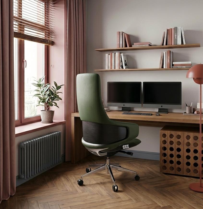Кресло ICONTRON FORM CHAIR Emerald graphite